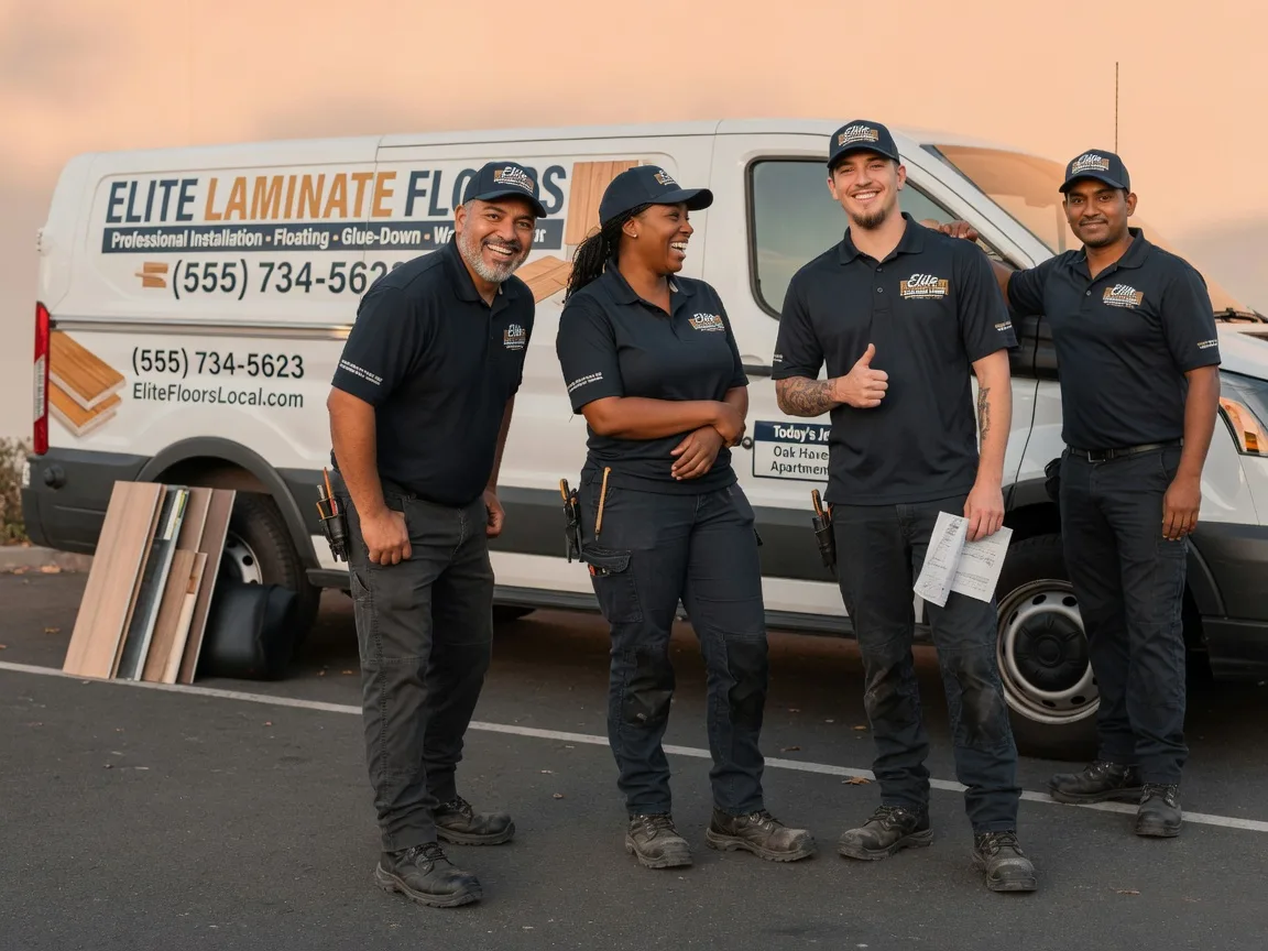 Laminate flooring installation company in Glenmont, OH